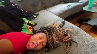 He cum all over my face because I told him cum in my tight asshole now I’m his hoe