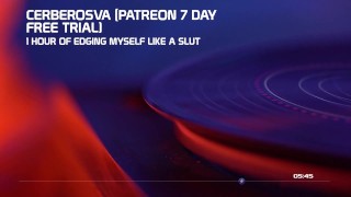 1 hour LOUD Male edging until I'm crying and growling and begging to cum