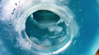 Cum filled Fleshlight
