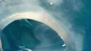 Cum filled Fleshlight