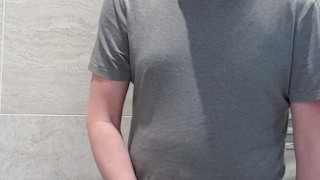 It started with a piss. It ended with some cum.