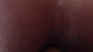 Anal porn dildo in ass