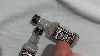 I fucked Jack Daniels Bottles