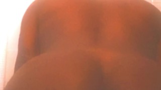 Ebony Bouncing Ass Up And Down