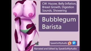 Hucow Drinks A Massive Amount of Thick Syrup To Make Bubblegum Milk F/A
