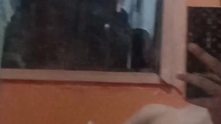 Pinoy hot twink faps his cock on a rainy dayy SOOO HOOTT