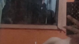 Pinoy hot twink faps his cock on a rainy dayy SOOO HOOTT