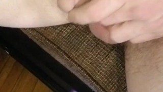 Cock vored my Neighbor waiting his Oldman to show up so I can seduce him & give his stepson back