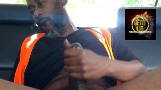 Caught Masturbating in my truck on lunch break