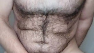 Getting hole ready for daddy