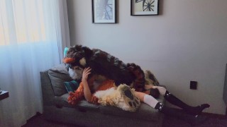 Enjoying Hubby's Big Cock - Maho & Xytan