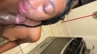 Omg girl suck dick str8rich dick after work for 1$ best hoe ever