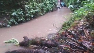 Public PEE on Waterfals Jungle trail