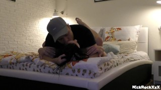 Fucking big tits fitness trainer like a hard Gym workout