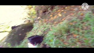 اح ولدقحبة قاليا نمشيو غابة نضورو هو يقيم عليا حواني تماك🥵محني ولدواسعة ،سكس مغربي فالغابة🔥🇲🇦