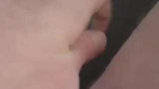 Anal masturbation with two markers