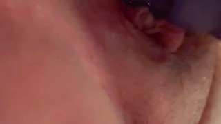 Fairy girl with boobs boobs plays with her fat tight pussy