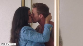 MILFY Cock-hungry realtor Penny can't resist his hard dick