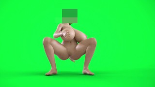 Massive Tits Riding Solo "Casting" Video