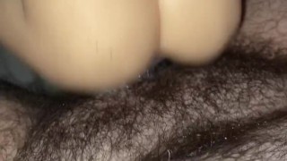 JERKING WITH MY TOY AND CUMMING HARD EVERYWHERE