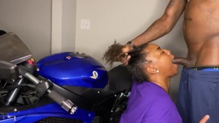 Ebony blowjob big ass