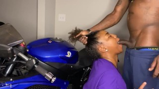Ebony blowjob big ass