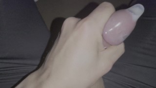 Cum in Condom