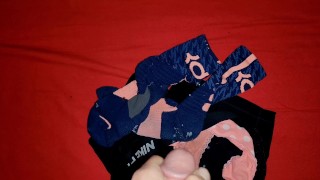 Cum on my step sis dirty gym clothes