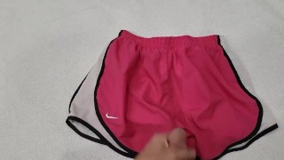 Cum on another pair of sisters shorts
