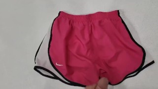 Cum on another pair of sisters shorts
