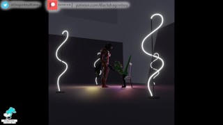 gay big black cock muscle Furry horse and dragon