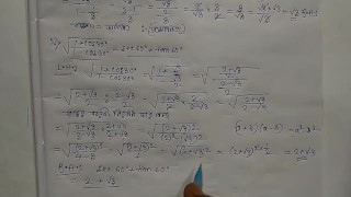 Trigonometry Math Trigonometric Ratios and Identities Episode 5