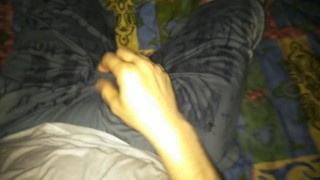 Enjoying freshly piss soaked clothes