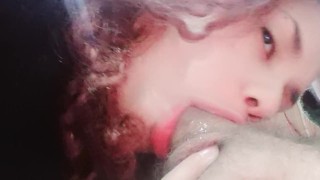 so sexy my big mouth sucking all the cock, sucking up to the stalk until he ejaculates hot