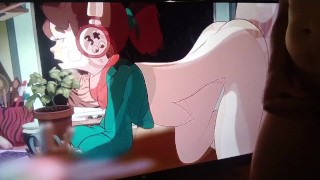 Hentai parody rule 34 girl with headphones