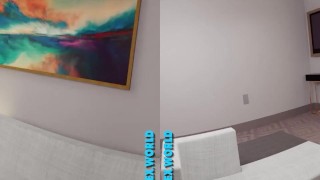 Lana Rhoades gives the Pornstar Experience for Virtual Sex World