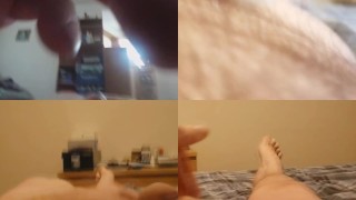 Multivideo of 4 Cum Shots Onto Stomach