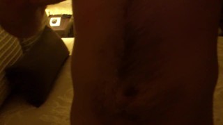 Old Low Quality Video - Cumstain After Masturbation