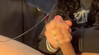 Pleasing my BIG Thick BBC till huge Messy Thick CUM ERUPTS!