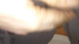 pissing in under armour shorts