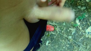 real amateur - close up look at dick, urethral meatus and balls