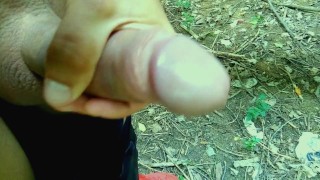 real amateur - close up look at dick, urethral meatus and balls
