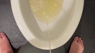 College Cub Public Toilet Piss POV