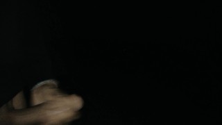 Night jerking while walking on a bicycle path