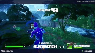 SHE CHOKED ON IT AT THE LAST MINUTE / FORTNITE