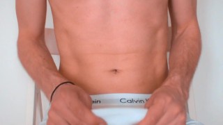 Calvin Klein Briefs And Huge Cumshot /// Jordan Wilder