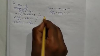 Trigonometric Ratios and Identities Math Slove by Bikash Edu Care Episode 10