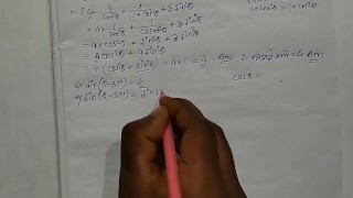 Trigonometric Ratios and Identities Math Slove by Bikash Edu Care Episode 15