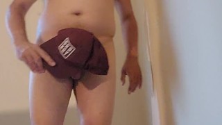 Let Your xxx Raunchy Bodybuilder Side Show! BARE HARD COCK and All! Hehe