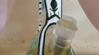 Decided to piss in an old bong
